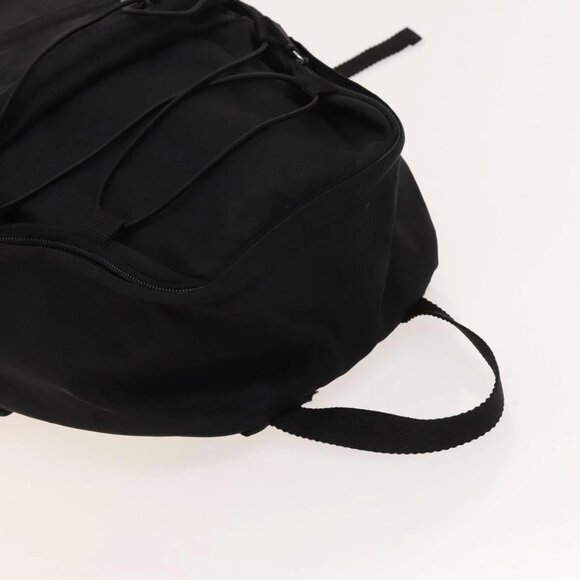 PRADA Backpack Nylon Black Silver Auth bs27459 - Picture 6 of 15
